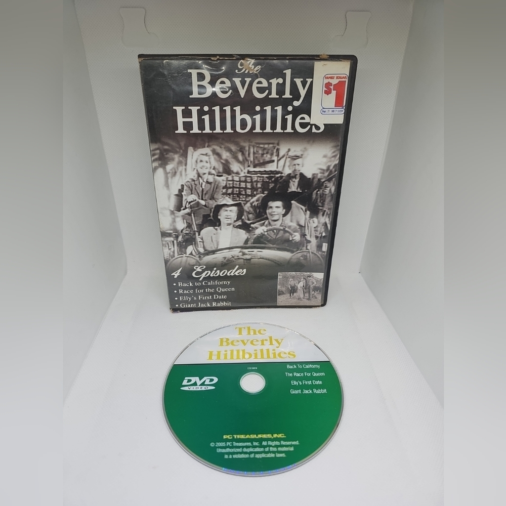 The Beverly Hillbillies 4 Ep DVD PC Treasures, Inc. 2005